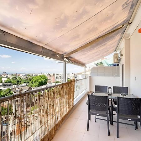 Elegant, Modern & Spacious Apartment In Thessaloniki With Balcony エクステリア 写真